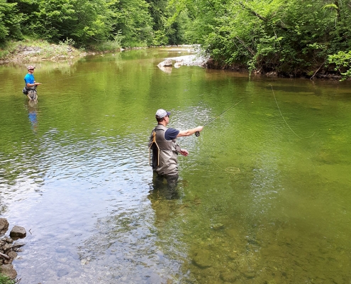 Rettenbach Fliegenfischen Austria Guiding